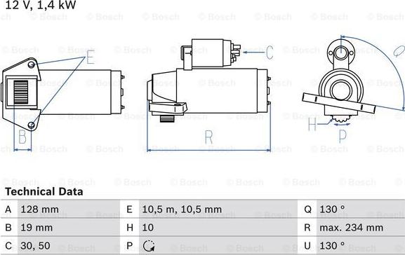 BOSCH 0 986 024 730 - Starter www.molydon.hr