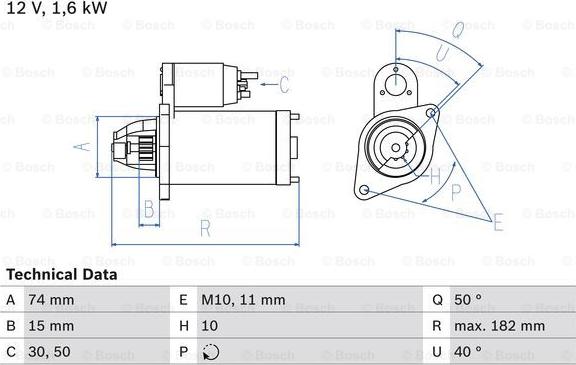 BOSCH 0 986 025 620 - Starter www.molydon.hr