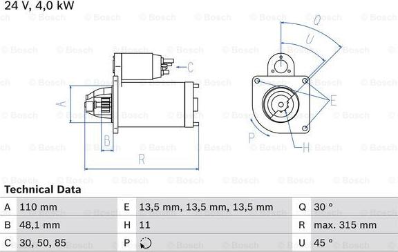 BOSCH 0 986 025 890 - Starter www.molydon.hr