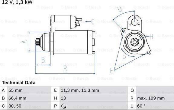 BOSCH 0 986 025 340 - Starter www.molydon.hr