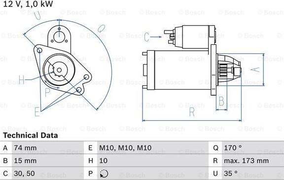 BOSCH 0 986 025 290 - Starter www.molydon.hr