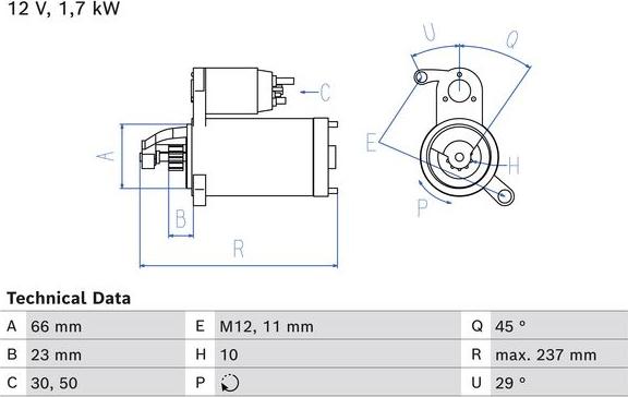 BOSCH 0 986 026 520 - Starter www.molydon.hr