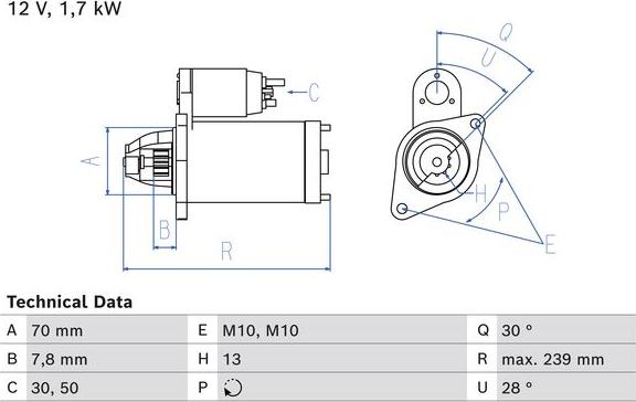 BOSCH 0 986 026 350 - Starter www.molydon.hr