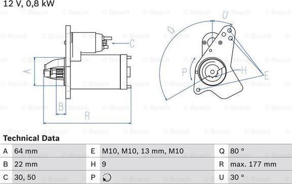 BOSCH 0 986 026 250 - Starter www.molydon.hr