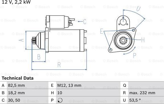 BOSCH 0 986 020 601 - Starter www.molydon.hr