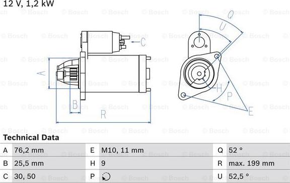 BOSCH 0 986 020 890 - Starter www.molydon.hr