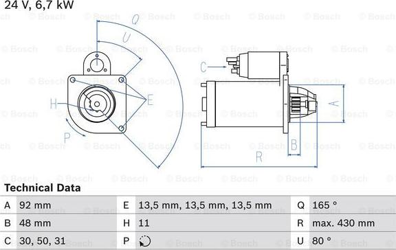 BOSCH 0 986 020 340 - Starter www.molydon.hr