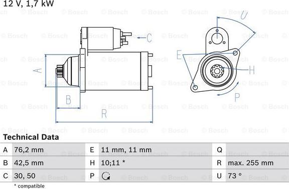 BOSCH 0 986 020 280 - Starter www.molydon.hr