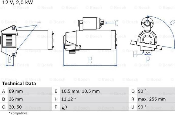 BOSCH 0 986 021 810 - Starter www.molydon.hr