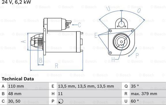 BOSCH 0 986 021 200 - Starter www.molydon.hr