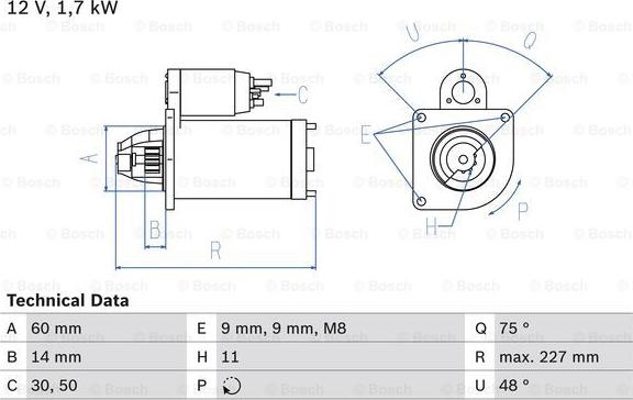 BOSCH 0 986 023 930 - Starter www.molydon.hr