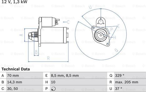 BOSCH 0 986 023 690 - Starter www.molydon.hr