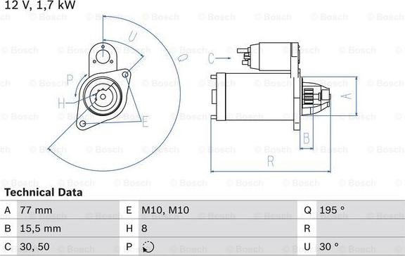 BOSCH 0 986 023 600 - Starter www.molydon.hr