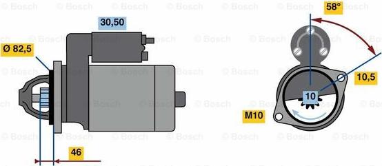 BOSCH 0 986 023 680 - Starter www.molydon.hr