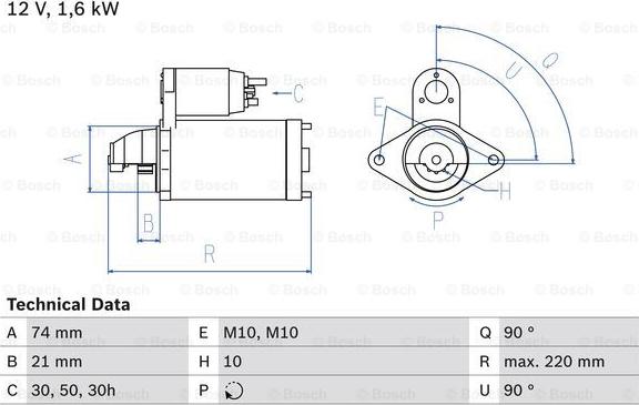 BOSCH 0 986 022 930 - Starter www.molydon.hr