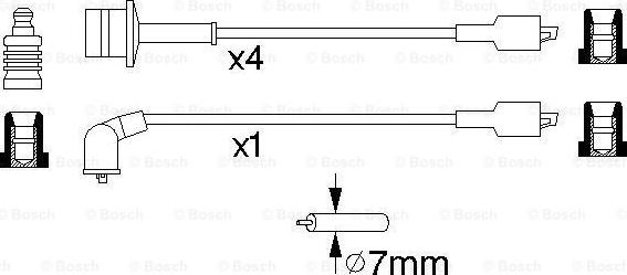 BOSCH 0 986 356 944 - Set kablova za paljenje www.molydon.hr