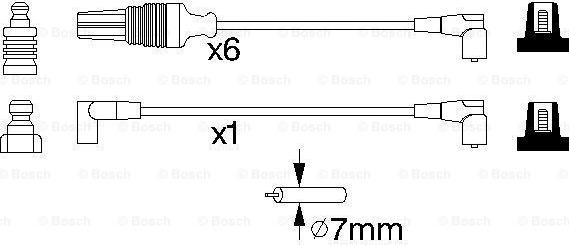 BOSCH 0 986 356 964 - Set kablova za paljenje www.molydon.hr