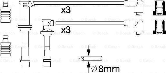 BOSCH 0 986 356 966 - Set kablova za paljenje www.molydon.hr