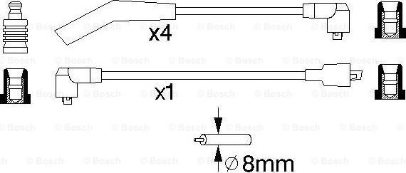 BOSCH 0 986 356 963 - Set kablova za paljenje www.molydon.hr