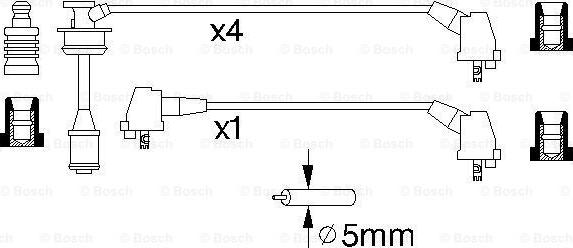 BOSCH 0 986 356 930 - Set kablova za paljenje www.molydon.hr