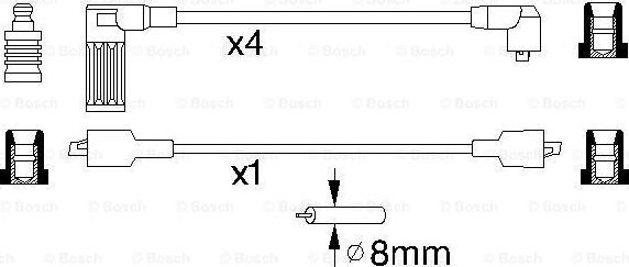 BOSCH 0 986 356 857 - Set kablova za paljenje www.molydon.hr