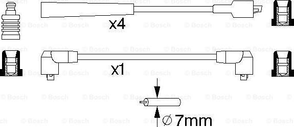 BOSCH 0 986 356 869 - Set kablova za paljenje www.molydon.hr