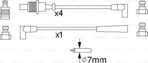 BOSCH 0 986 356 883 - Set kablova za paljenje www.molydon.hr