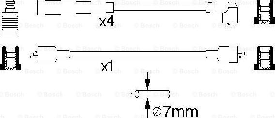 BOSCH 0 986 356 839 - Set kablova za paljenje www.molydon.hr