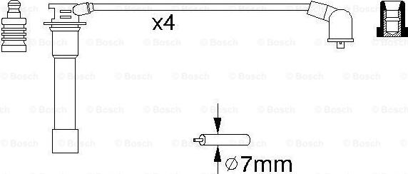 BOSCH 0 986 356 837 - Set kablova za paljenje www.molydon.hr