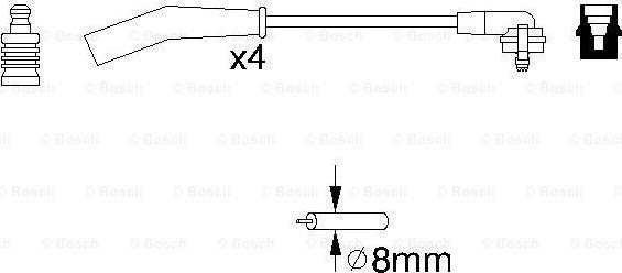 BOSCH 0 986 356 829 - Set kablova za paljenje www.molydon.hr