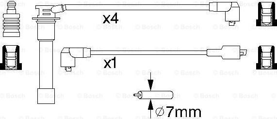 BOSCH 0 986 356 871 - Set kablova za paljenje www.molydon.hr