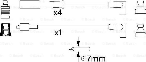 BOSCH 0 986 356 873 - Set kablova za paljenje www.molydon.hr