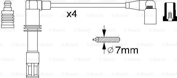 BOSCH 0 986 356 308 - Set kablova za paljenje www.molydon.hr