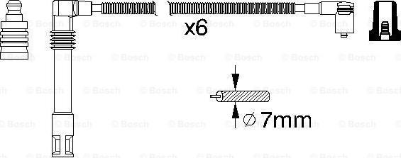 BOSCH 0 986 356 321 - Set kablova za paljenje www.molydon.hr