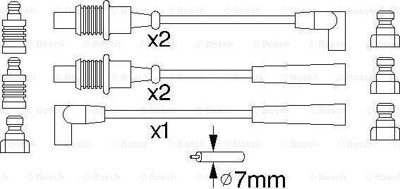 BOSCH 0 986 356 794 - Set kablova za paljenje www.molydon.hr