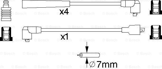 BOSCH 0 986 356 745 - Set kablova za paljenje www.molydon.hr