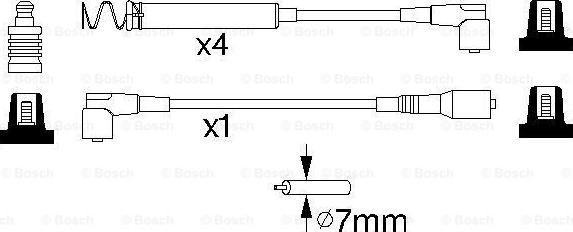 BOSCH 0 986 356 746 - Set kablova za paljenje www.molydon.hr