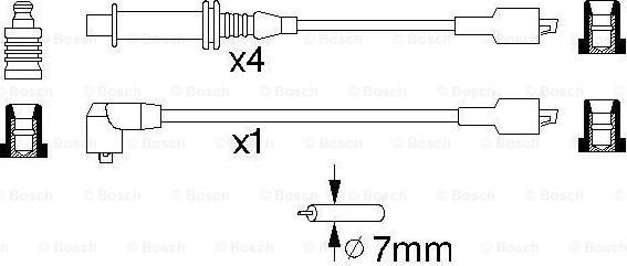 BOSCH 0 986 356 769 - Set kablova za paljenje www.molydon.hr