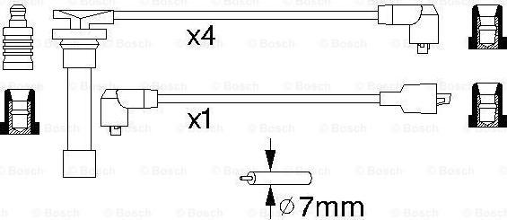 BOSCH 0 986 356 766 - Set kablova za paljenje www.molydon.hr