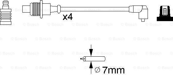 BOSCH 0 986 356 767 - Set kablova za paljenje www.molydon.hr