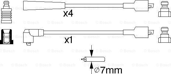 BOSCH 0 986 356 786 - Set kablova za paljenje www.molydon.hr