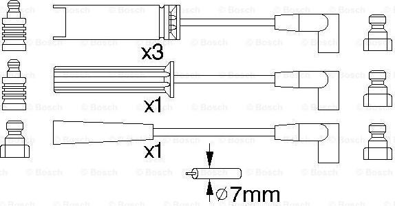 BOSCH 0 986 356 739 - Set kablova za paljenje www.molydon.hr