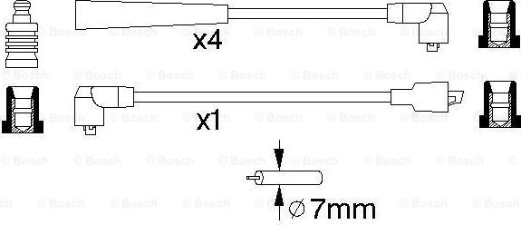 BOSCH 0 986 356 734 - Set kablova za paljenje www.molydon.hr