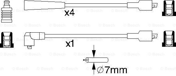 BOSCH 0 986 356 736 - Set kablova za paljenje www.molydon.hr