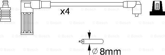 BOSCH 0 986 356 738 - Set kablova za paljenje www.molydon.hr