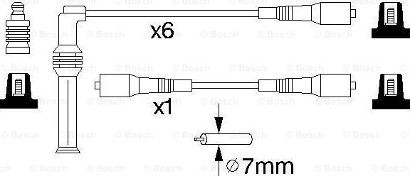 BOSCH 0 986 356 729 - Set kablova za paljenje www.molydon.hr