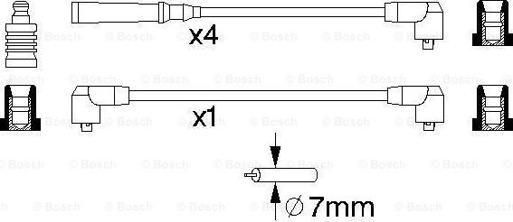 BOSCH 0 986 356 720 - Set kablova za paljenje www.molydon.hr