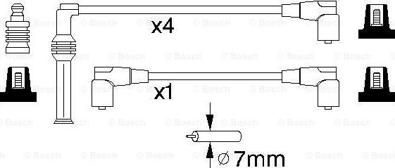 BOSCH 0 986 356 775 - Set kablova za paljenje www.molydon.hr