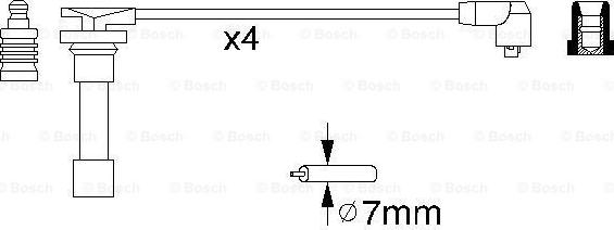 BOSCH 0 986 356 776 - Set kablova za paljenje www.molydon.hr