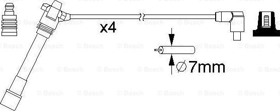 BOSCH 0 986 357 181 - Set kablova za paljenje www.molydon.hr